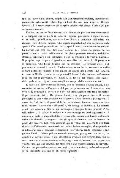 La clinica ostetrica rivista di ostetricia, ginecologia e pediatria. - A. 1, n. 1 (1899)-a. 40, n. 12 (dic. 1938)