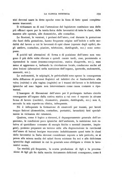 La clinica ostetrica rivista di ostetricia, ginecologia e pediatria. - A. 1, n. 1 (1899)-a. 40, n. 12 (dic. 1938)