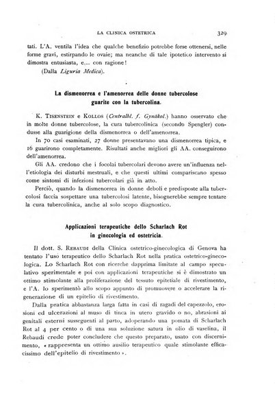 La clinica ostetrica rivista di ostetricia, ginecologia e pediatria. - A. 1, n. 1 (1899)-a. 40, n. 12 (dic. 1938)