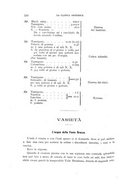 La clinica ostetrica rivista di ostetricia, ginecologia e pediatria. - A. 1, n. 1 (1899)-a. 40, n. 12 (dic. 1938)