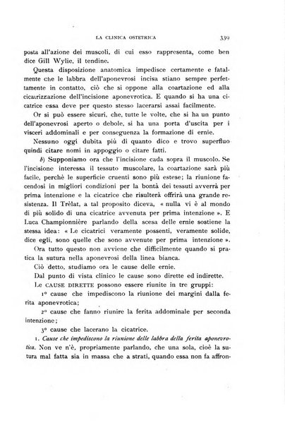 La clinica ostetrica rivista di ostetricia, ginecologia e pediatria. - A. 1, n. 1 (1899)-a. 40, n. 12 (dic. 1938)