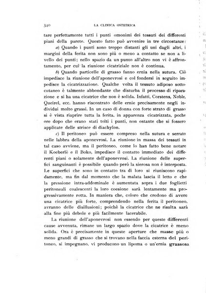 La clinica ostetrica rivista di ostetricia, ginecologia e pediatria. - A. 1, n. 1 (1899)-a. 40, n. 12 (dic. 1938)