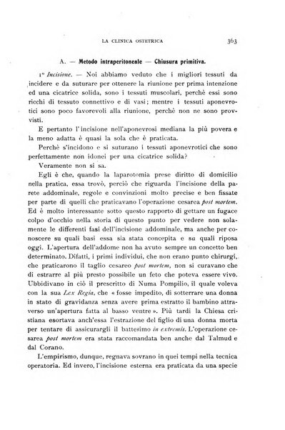 La clinica ostetrica rivista di ostetricia, ginecologia e pediatria. - A. 1, n. 1 (1899)-a. 40, n. 12 (dic. 1938)