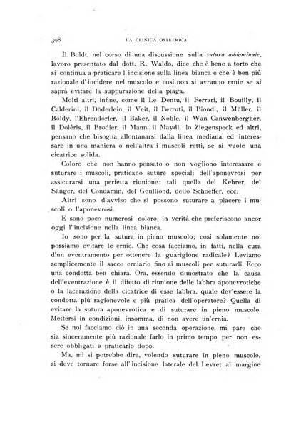 La clinica ostetrica rivista di ostetricia, ginecologia e pediatria. - A. 1, n. 1 (1899)-a. 40, n. 12 (dic. 1938)