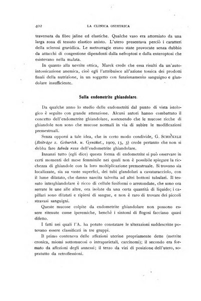 La clinica ostetrica rivista di ostetricia, ginecologia e pediatria. - A. 1, n. 1 (1899)-a. 40, n. 12 (dic. 1938)