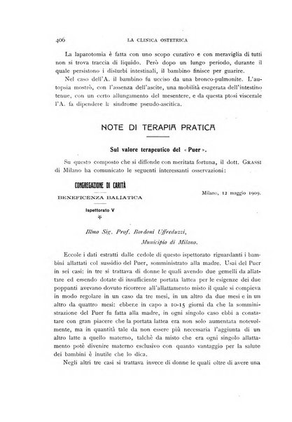 La clinica ostetrica rivista di ostetricia, ginecologia e pediatria. - A. 1, n. 1 (1899)-a. 40, n. 12 (dic. 1938)