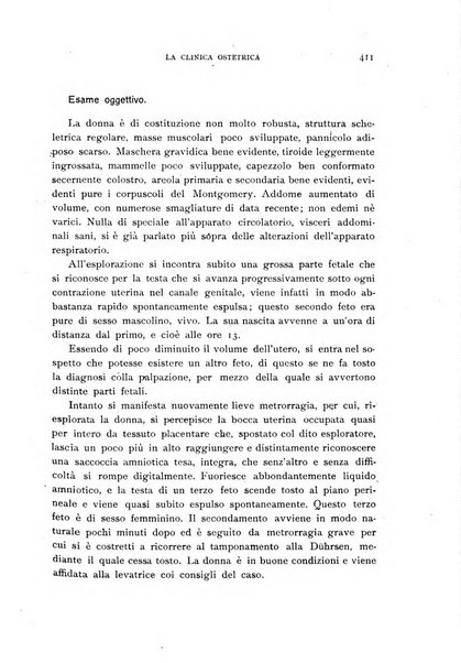 La clinica ostetrica rivista di ostetricia, ginecologia e pediatria. - A. 1, n. 1 (1899)-a. 40, n. 12 (dic. 1938)