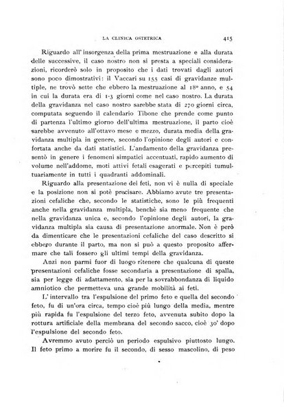 La clinica ostetrica rivista di ostetricia, ginecologia e pediatria. - A. 1, n. 1 (1899)-a. 40, n. 12 (dic. 1938)