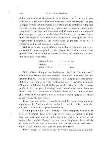 La clinica ostetrica rivista di ostetricia, ginecologia e pediatria. - A. 1, n. 1 (1899)-a. 40, n. 12 (dic. 1938)