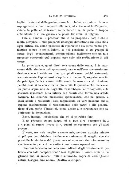 La clinica ostetrica rivista di ostetricia, ginecologia e pediatria. - A. 1, n. 1 (1899)-a. 40, n. 12 (dic. 1938)