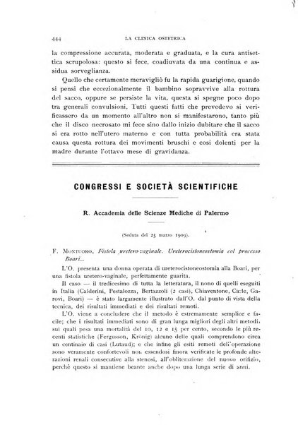 La clinica ostetrica rivista di ostetricia, ginecologia e pediatria. - A. 1, n. 1 (1899)-a. 40, n. 12 (dic. 1938)