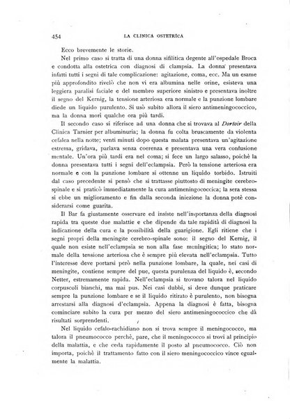 La clinica ostetrica rivista di ostetricia, ginecologia e pediatria. - A. 1, n. 1 (1899)-a. 40, n. 12 (dic. 1938)