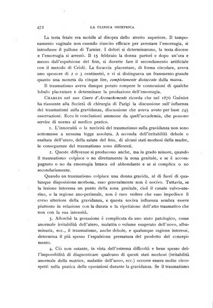 La clinica ostetrica rivista di ostetricia, ginecologia e pediatria. - A. 1, n. 1 (1899)-a. 40, n. 12 (dic. 1938)