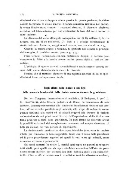 La clinica ostetrica rivista di ostetricia, ginecologia e pediatria. - A. 1, n. 1 (1899)-a. 40, n. 12 (dic. 1938)