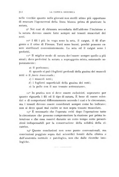 La clinica ostetrica rivista di ostetricia, ginecologia e pediatria. - A. 1, n. 1 (1899)-a. 40, n. 12 (dic. 1938)