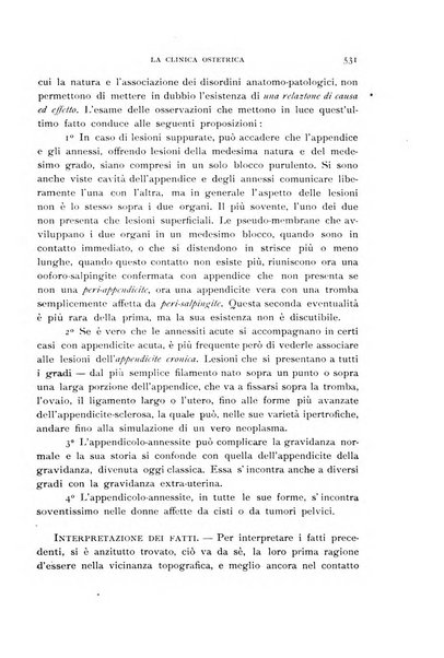 La clinica ostetrica rivista di ostetricia, ginecologia e pediatria. - A. 1, n. 1 (1899)-a. 40, n. 12 (dic. 1938)