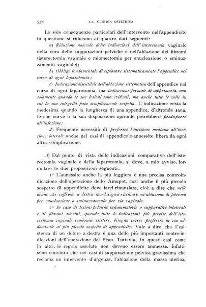 La clinica ostetrica rivista di ostetricia, ginecologia e pediatria. - A. 1, n. 1 (1899)-a. 40, n. 12 (dic. 1938)