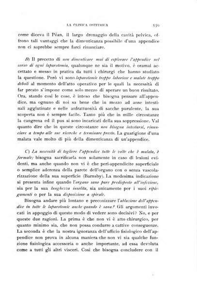 La clinica ostetrica rivista di ostetricia, ginecologia e pediatria. - A. 1, n. 1 (1899)-a. 40, n. 12 (dic. 1938)