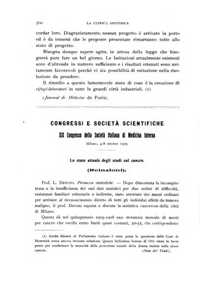 La clinica ostetrica rivista di ostetricia, ginecologia e pediatria. - A. 1, n. 1 (1899)-a. 40, n. 12 (dic. 1938)