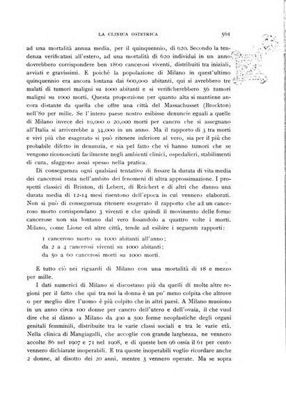 La clinica ostetrica rivista di ostetricia, ginecologia e pediatria. - A. 1, n. 1 (1899)-a. 40, n. 12 (dic. 1938)