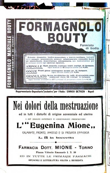 La clinica ostetrica rivista di ostetricia, ginecologia e pediatria. - A. 1, n. 1 (1899)-a. 40, n. 12 (dic. 1938)