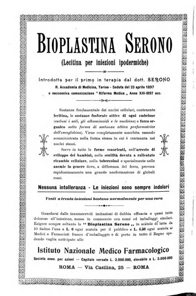 La clinica ostetrica rivista di ostetricia, ginecologia e pediatria. - A. 1, n. 1 (1899)-a. 40, n. 12 (dic. 1938)