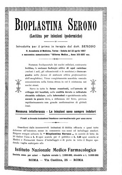 La clinica ostetrica rivista di ostetricia, ginecologia e pediatria. - A. 1, n. 1 (1899)-a. 40, n. 12 (dic. 1938)