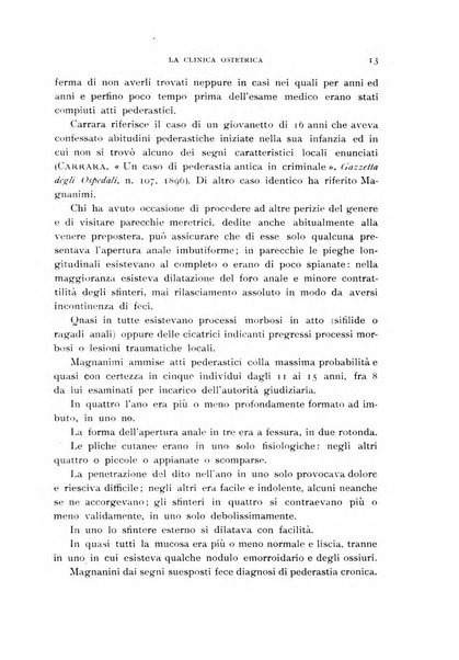 La clinica ostetrica rivista di ostetricia, ginecologia e pediatria. - A. 1, n. 1 (1899)-a. 40, n. 12 (dic. 1938)