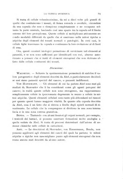 La clinica ostetrica rivista di ostetricia, ginecologia e pediatria. - A. 1, n. 1 (1899)-a. 40, n. 12 (dic. 1938)