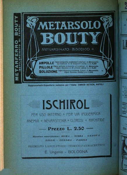 La clinica ostetrica rivista di ostetricia, ginecologia e pediatria. - A. 1, n. 1 (1899)-a. 40, n. 12 (dic. 1938)