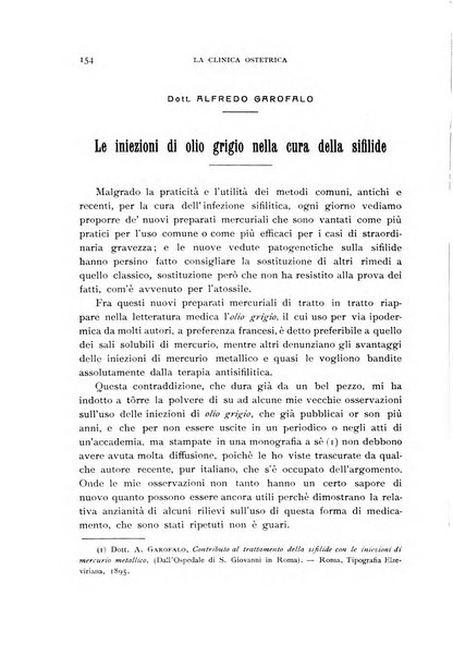 La clinica ostetrica rivista di ostetricia, ginecologia e pediatria. - A. 1, n. 1 (1899)-a. 40, n. 12 (dic. 1938)