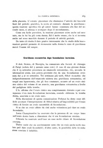 La clinica ostetrica rivista di ostetricia, ginecologia e pediatria. - A. 1, n. 1 (1899)-a. 40, n. 12 (dic. 1938)