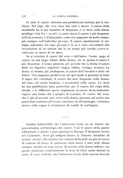 La clinica ostetrica rivista di ostetricia, ginecologia e pediatria. - A. 1, n. 1 (1899)-a. 40, n. 12 (dic. 1938)