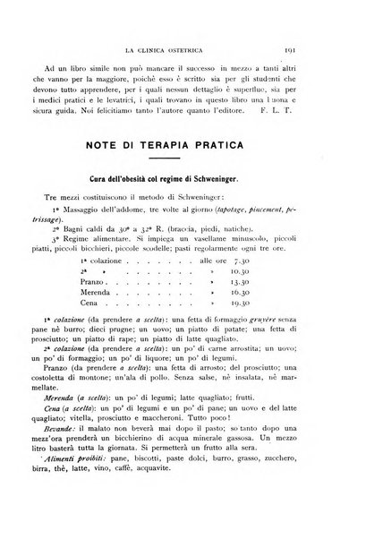 La clinica ostetrica rivista di ostetricia, ginecologia e pediatria. - A. 1, n. 1 (1899)-a. 40, n. 12 (dic. 1938)