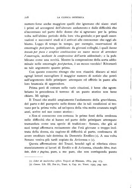 La clinica ostetrica rivista di ostetricia, ginecologia e pediatria. - A. 1, n. 1 (1899)-a. 40, n. 12 (dic. 1938)