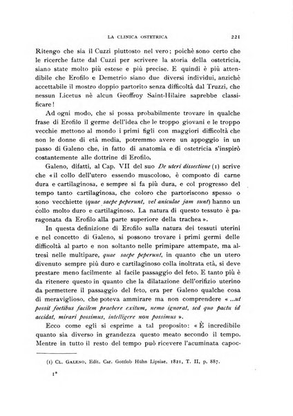 La clinica ostetrica rivista di ostetricia, ginecologia e pediatria. - A. 1, n. 1 (1899)-a. 40, n. 12 (dic. 1938)