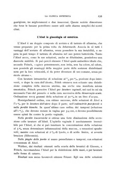 La clinica ostetrica rivista di ostetricia, ginecologia e pediatria. - A. 1, n. 1 (1899)-a. 40, n. 12 (dic. 1938)