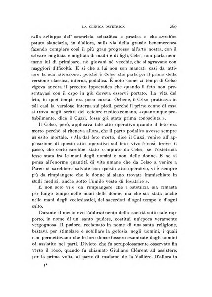 La clinica ostetrica rivista di ostetricia, ginecologia e pediatria. - A. 1, n. 1 (1899)-a. 40, n. 12 (dic. 1938)