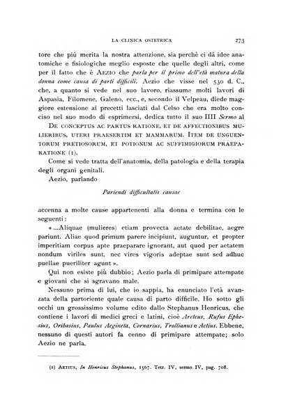 La clinica ostetrica rivista di ostetricia, ginecologia e pediatria. - A. 1, n. 1 (1899)-a. 40, n. 12 (dic. 1938)