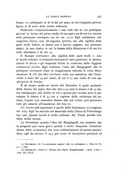 La clinica ostetrica rivista di ostetricia, ginecologia e pediatria. - A. 1, n. 1 (1899)-a. 40, n. 12 (dic. 1938)