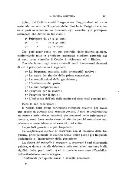 La clinica ostetrica rivista di ostetricia, ginecologia e pediatria. - A. 1, n. 1 (1899)-a. 40, n. 12 (dic. 1938)