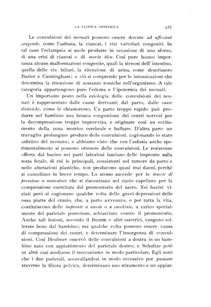 La clinica ostetrica rivista di ostetricia, ginecologia e pediatria. - A. 1, n. 1 (1899)-a. 40, n. 12 (dic. 1938)