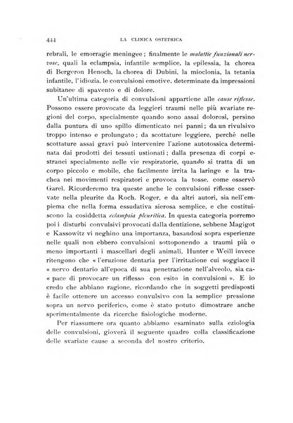 La clinica ostetrica rivista di ostetricia, ginecologia e pediatria. - A. 1, n. 1 (1899)-a. 40, n. 12 (dic. 1938)