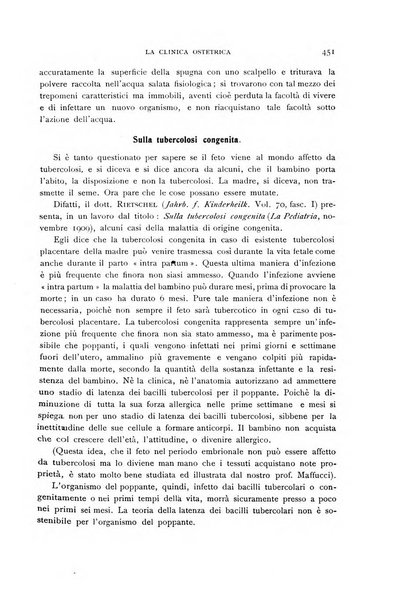 La clinica ostetrica rivista di ostetricia, ginecologia e pediatria. - A. 1, n. 1 (1899)-a. 40, n. 12 (dic. 1938)