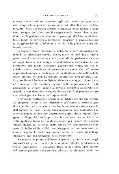 La clinica ostetrica rivista di ostetricia, ginecologia e pediatria. - A. 1, n. 1 (1899)-a. 40, n. 12 (dic. 1938)