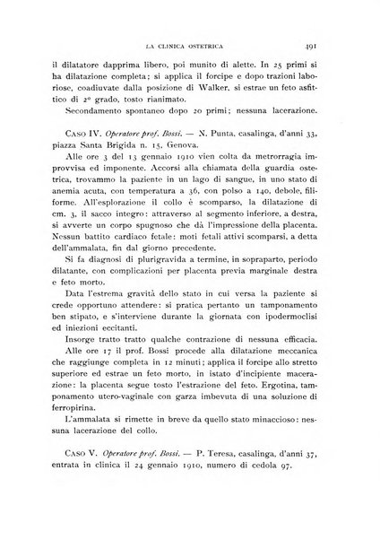 La clinica ostetrica rivista di ostetricia, ginecologia e pediatria. - A. 1, n. 1 (1899)-a. 40, n. 12 (dic. 1938)