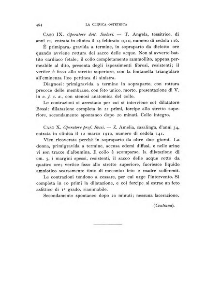 La clinica ostetrica rivista di ostetricia, ginecologia e pediatria. - A. 1, n. 1 (1899)-a. 40, n. 12 (dic. 1938)