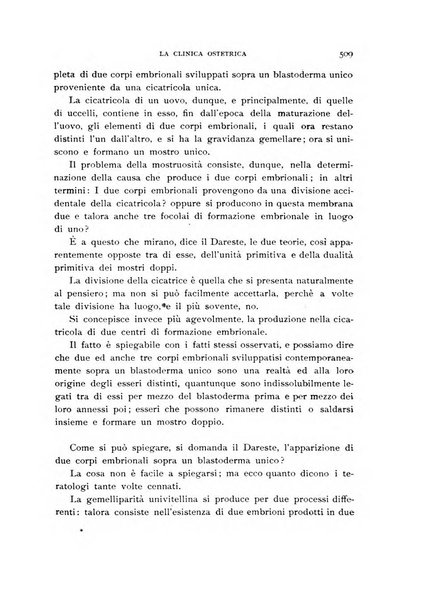 La clinica ostetrica rivista di ostetricia, ginecologia e pediatria. - A. 1, n. 1 (1899)-a. 40, n. 12 (dic. 1938)