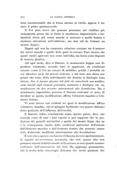 La clinica ostetrica rivista di ostetricia, ginecologia e pediatria. - A. 1, n. 1 (1899)-a. 40, n. 12 (dic. 1938)