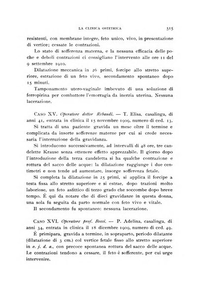 La clinica ostetrica rivista di ostetricia, ginecologia e pediatria. - A. 1, n. 1 (1899)-a. 40, n. 12 (dic. 1938)